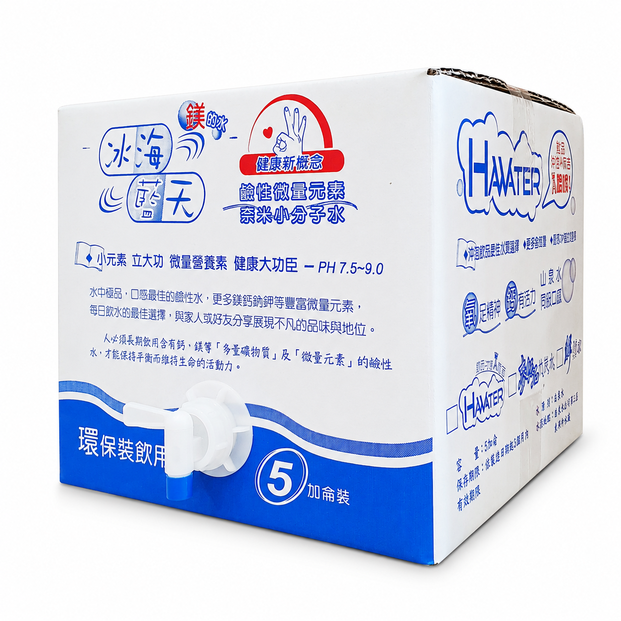 環保紙箱水 20L
